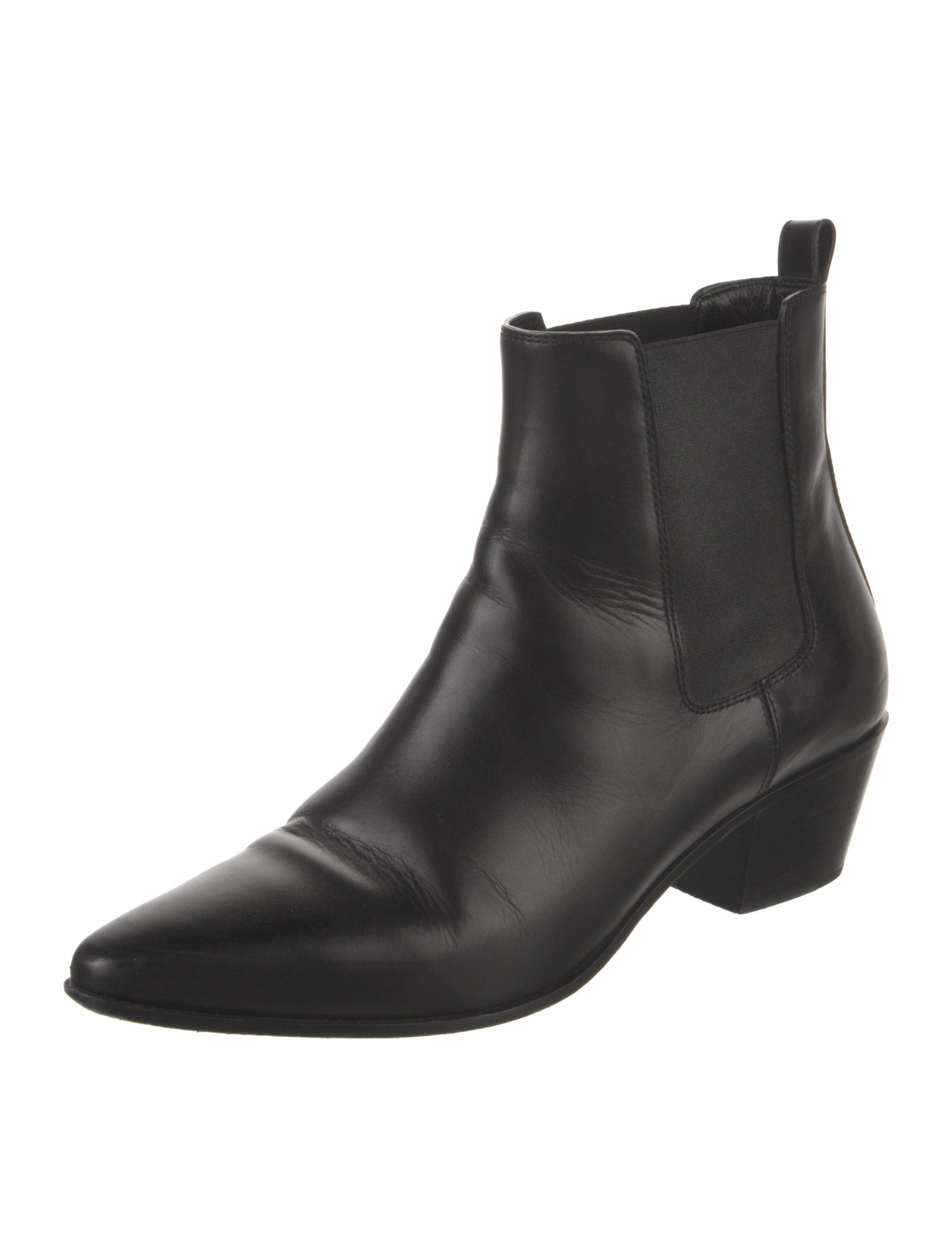 Saint Laurent Leather Chelsea Boots